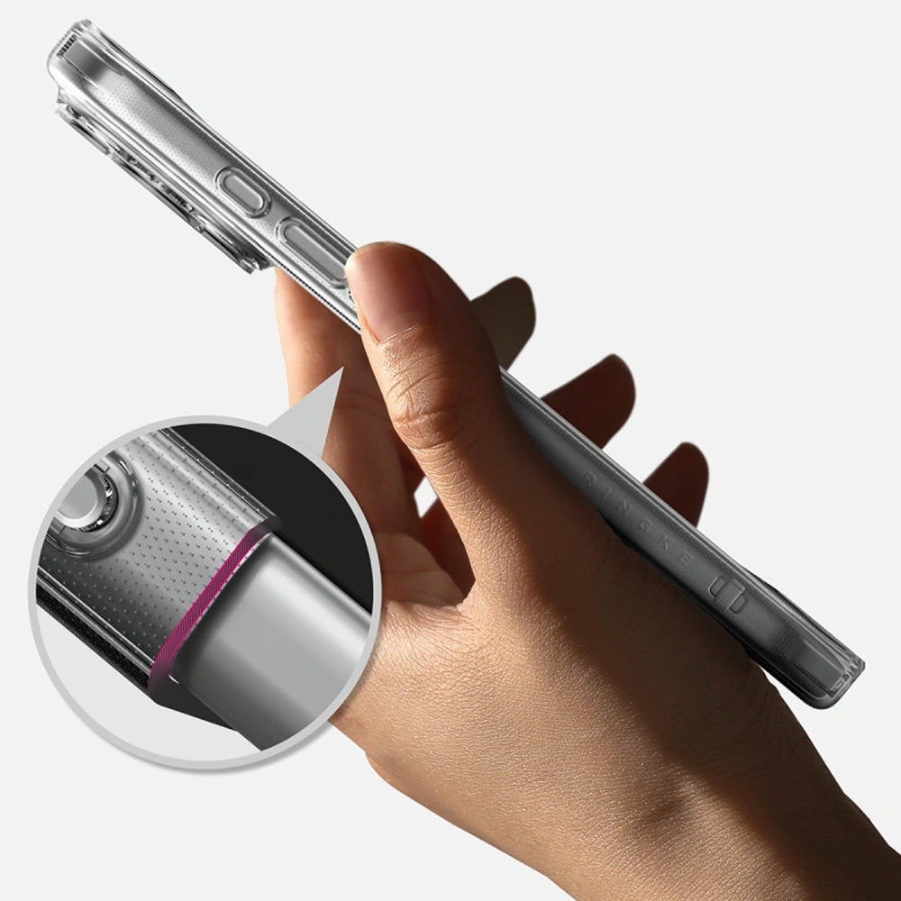 Handyhülle für iPhone 18 Pro / 17 Pro, Ringke Air, Transparent (7/9)
