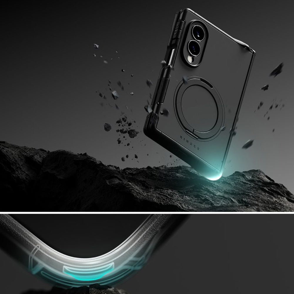 Handyhülle für Galaxy Z Fold8, Ringke Alles mit MagSafe, Schwarz (6/8)