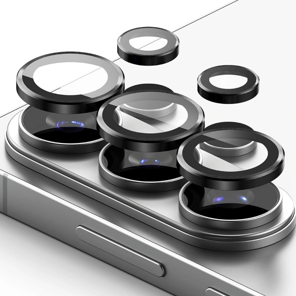 Kameraschutz für Galaxy S26 Ultra, Ringke Camera Lens Frame Glass, 2-Pack, Schwarz