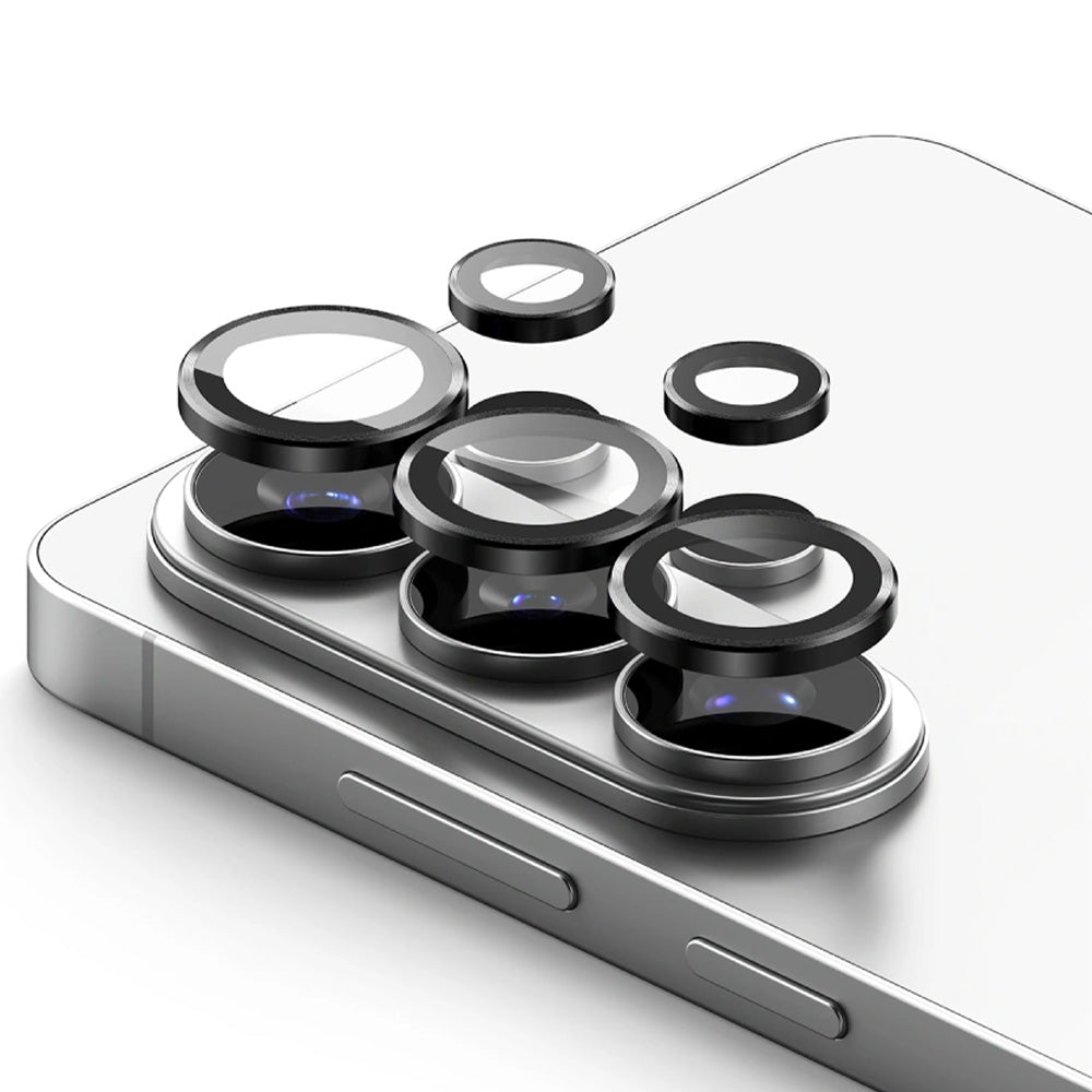 Kameraschutz für Galaxy S26 Ultra, Ringke Camera Lens Frame Glass, 2-Pack, Schwarz