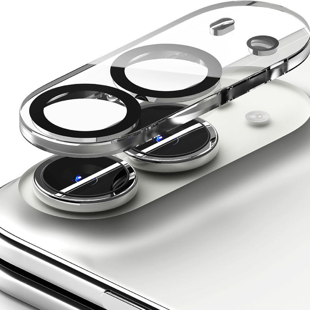 Kameraschutz für iPhone Duo, Ringke Camera Full Cover Glass, 2 Stück, Schwarz (2/7)