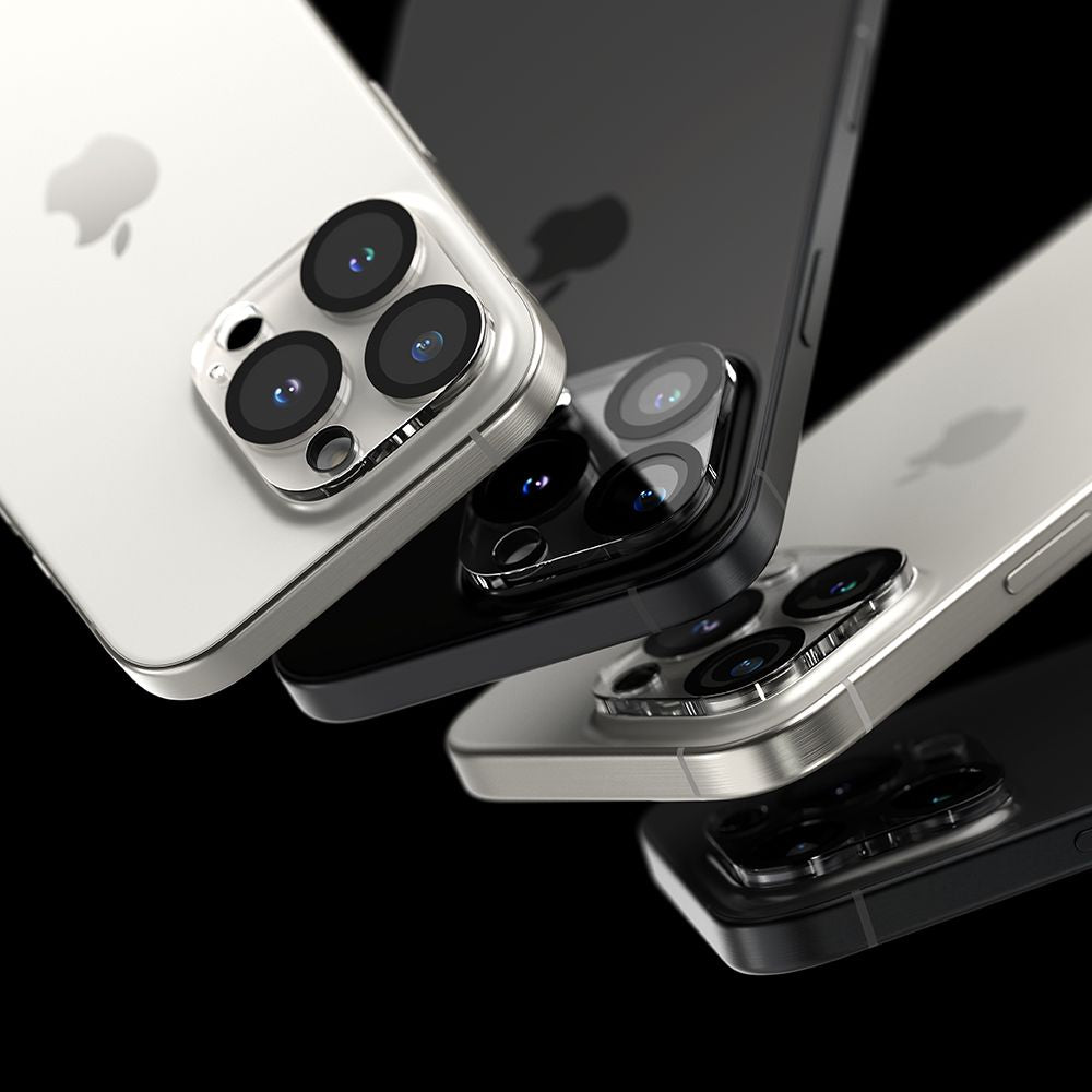 Gehärtetes Glas für die Kamera für iPhone 16 Pro Max / 16 Pro, Ringke Camera Protector, 2 Stück