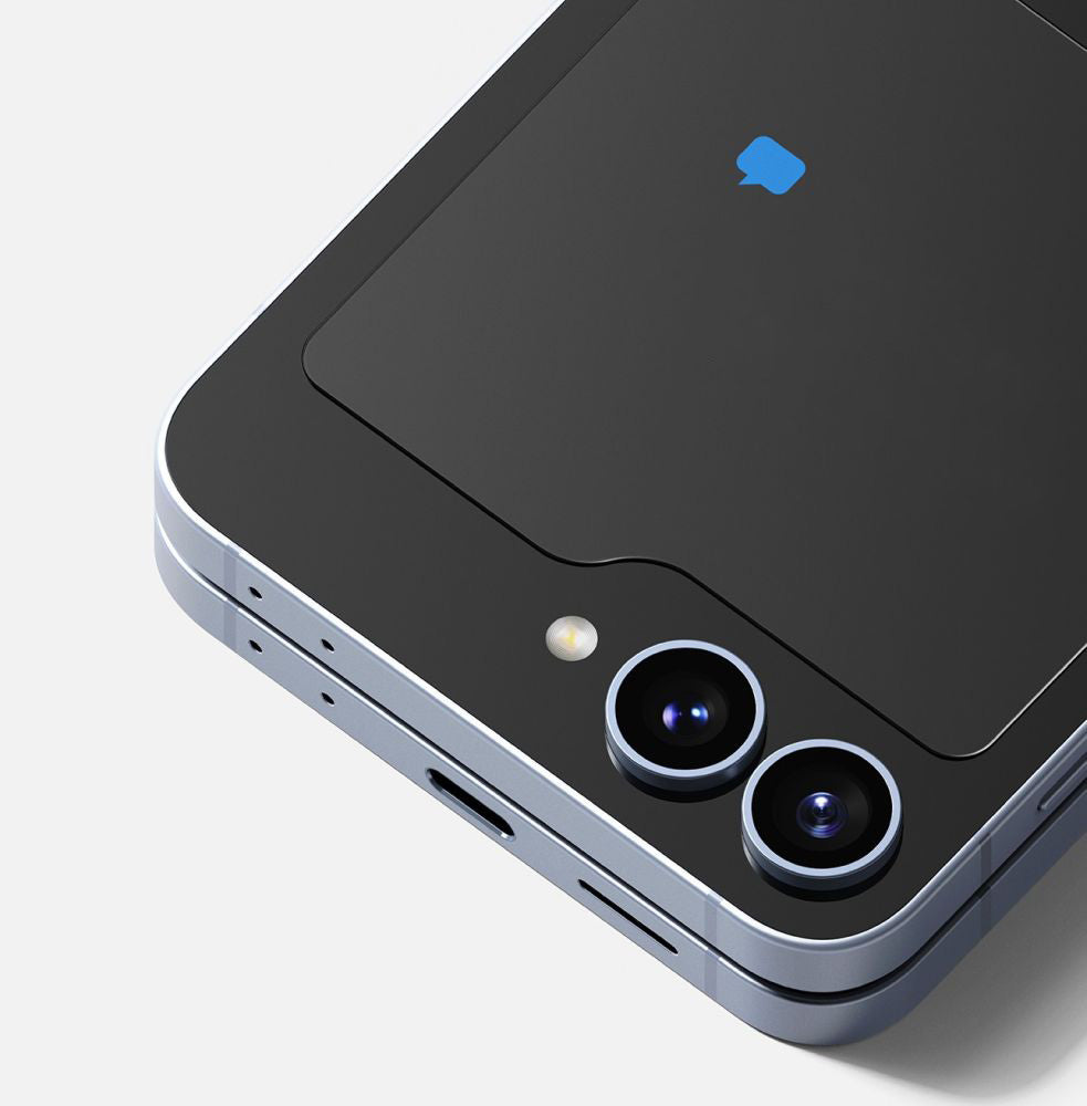 Glas für den äußeren Bildschirm für Galaxy Z Flip7 FE / 6, Ringke Cover Display 2-Pack