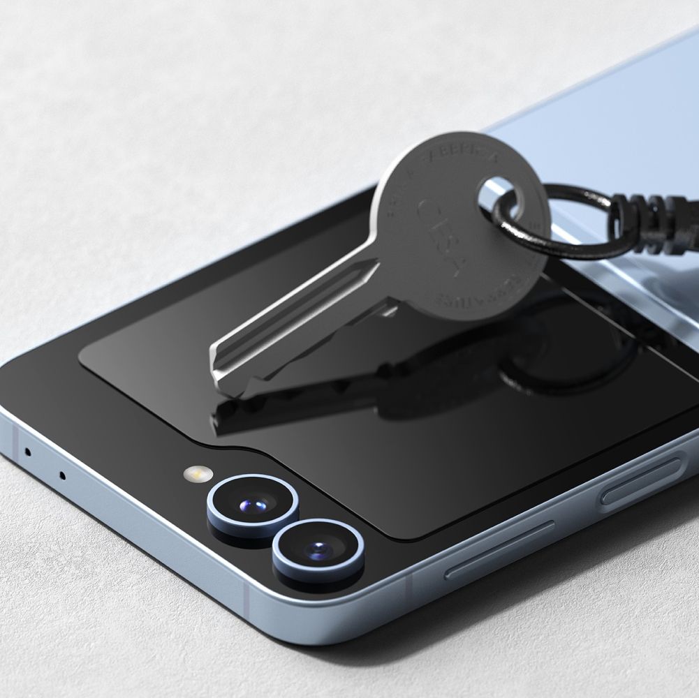 Glas für den äußeren Bildschirm für Galaxy Z Flip7 FE / 6, Ringke Cover Display 2-Pack