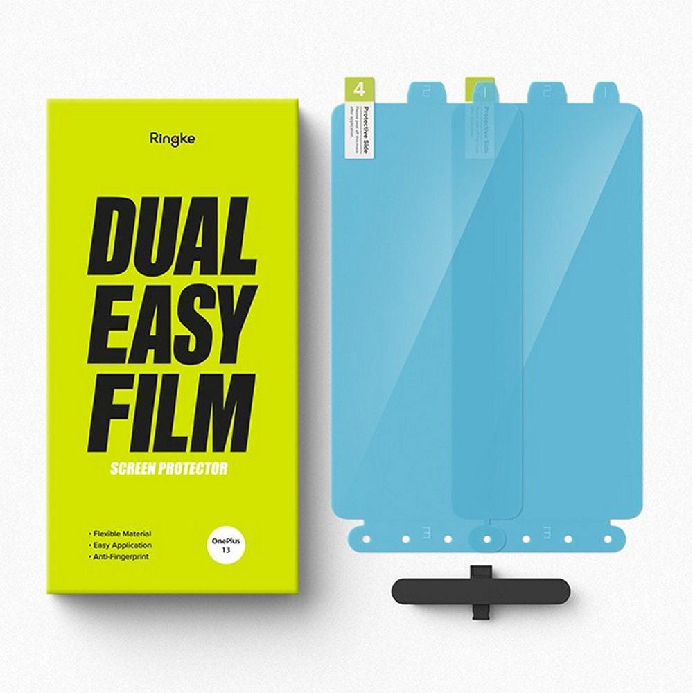 Hydrogel-Bildschirmfolie für OnePlus 13, Ringke Dual Easy Film Full Cover, 2 Stück
