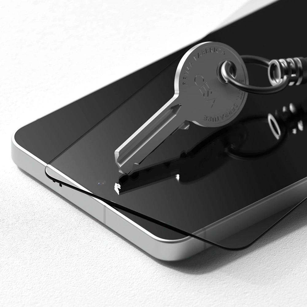Gehärtetes Bildschirmglas mit Applikator für Galaxy S26 Plus, Ringke Easy Slide, 2 Stück