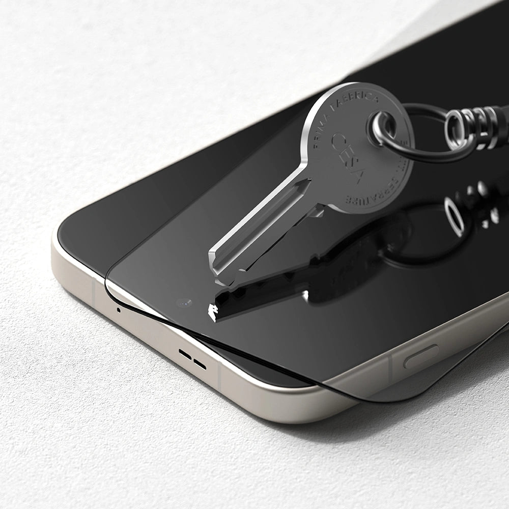 Gehärtetes Bildschirmglas mit Applikator für OnePlus 15, Ringke Easy Slide, 2 Stück