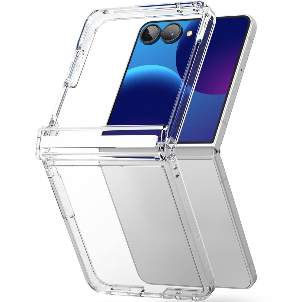 Handyhülle für Galaxy Z Flip8, Ringke Fusion Flap, Transparent (1/8)
