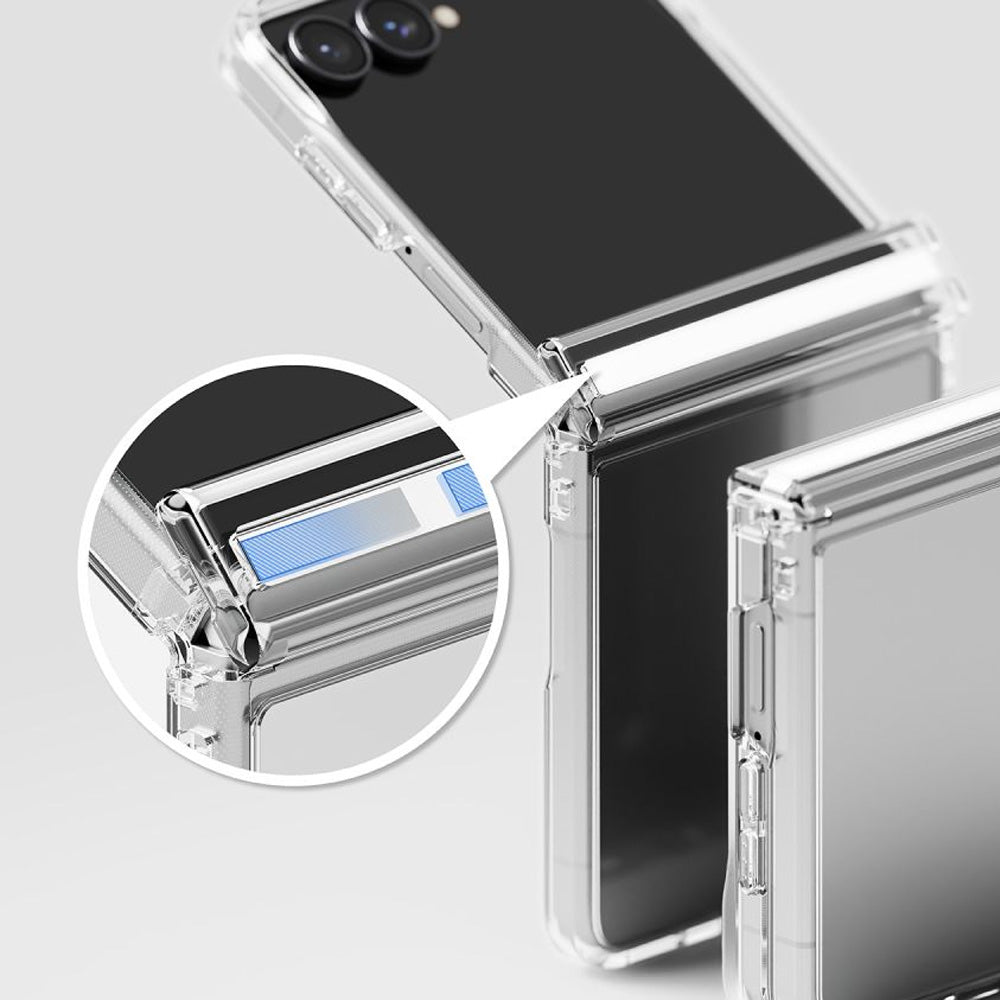 Handyhülle für Galaxy Z Flip8, Ringke Fusion Flap, Transparent (4/8)