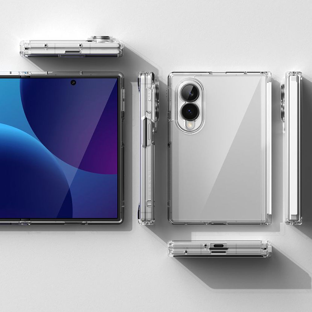 Handyhülle für Galaxy Z Fold8, Ringke Fusion Flap, Transparent (5/9)