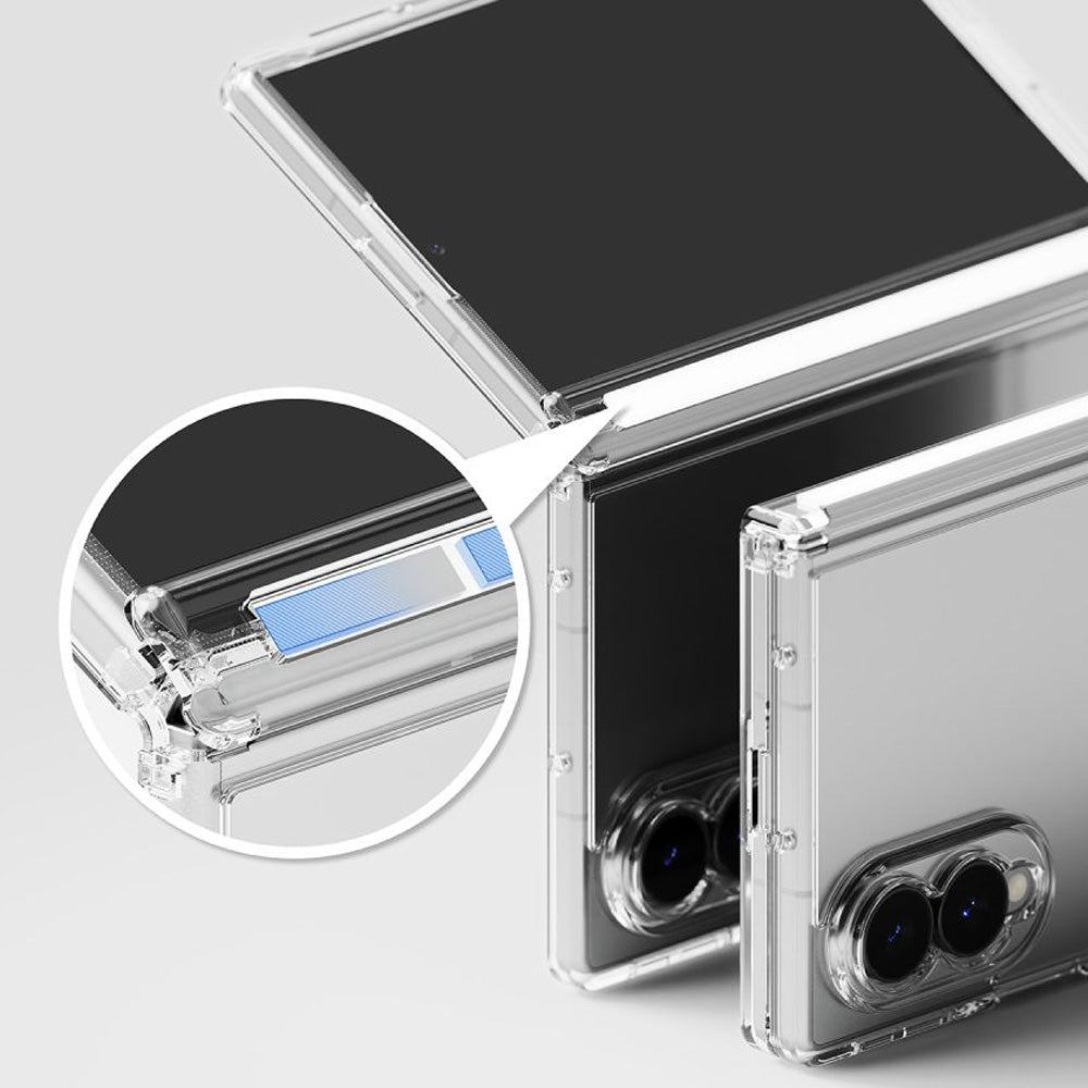 Handyhülle für Galaxy Z Fold8, Ringke Fusion Flap, Transparent (7/9)