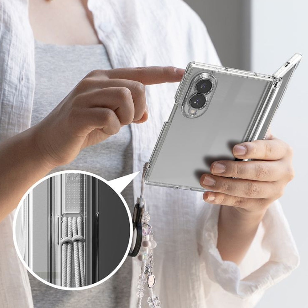 Handyhülle für Galaxy Z Fold8, Ringke Fusion Flap, Transparent (9/9)