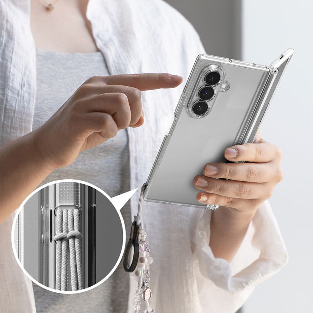 Handyhülle für Galaxy Z Fold8 Ultra, Ringke Fusion Flap, Transparent (8/8)
