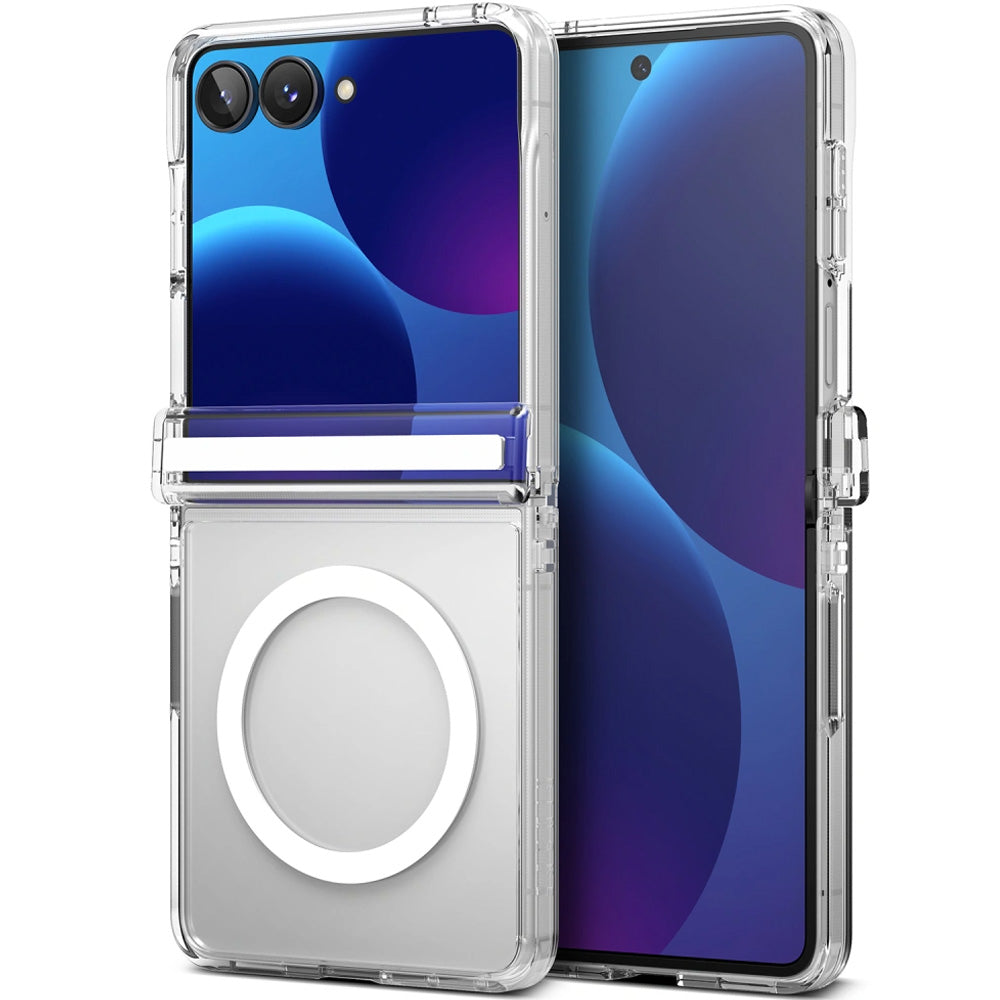 Handyhülle für Galaxy Z Flip8, Ringke Fusion Flap Magnetic mit MagSafe, Transparent (3/9)