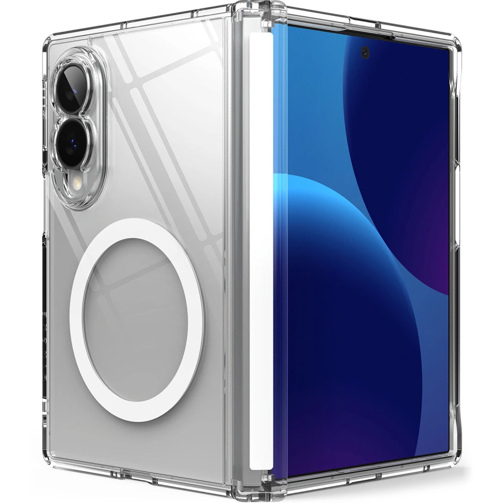 Handyhülle für Galaxy Z Fold8, Ringke Fusion Flap Magnetic mit MagSafe, Transparent (2/9)