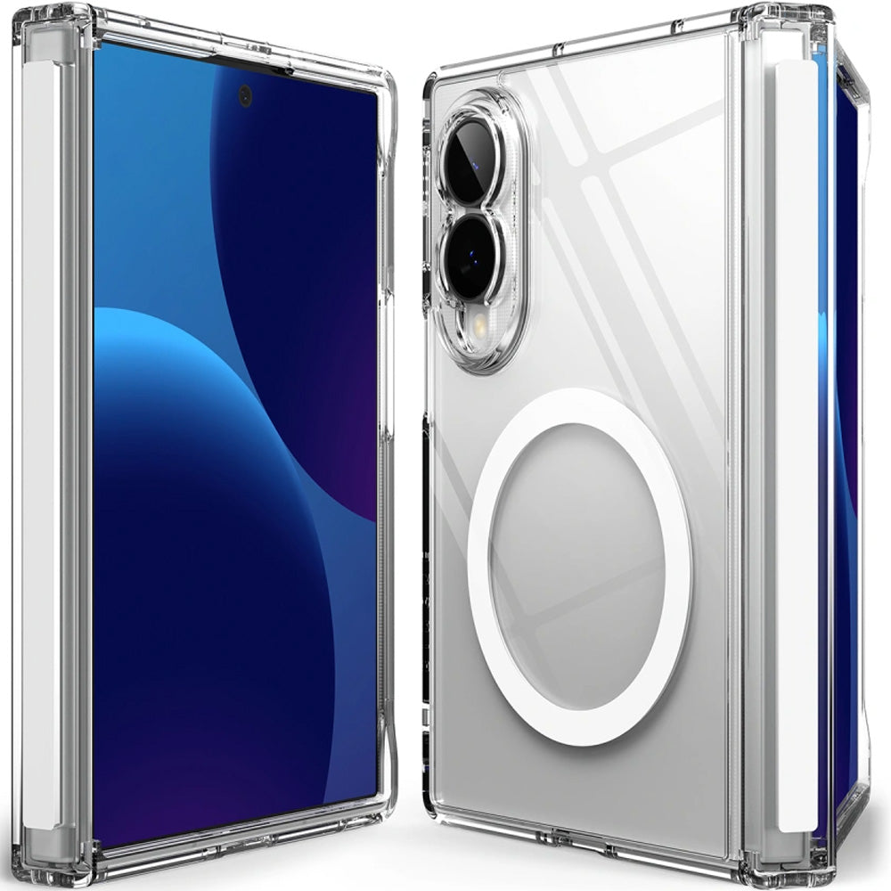 Handyhülle für Galaxy Z Fold8, Ringke Fusion Flap Magnetic mit MagSafe, Transparent (3/9)