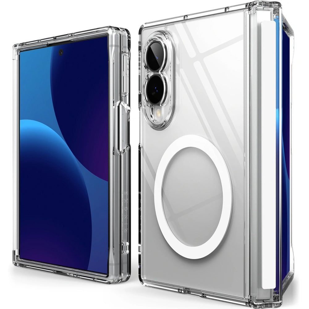 Handyhülle für Galaxy Z Fold8, Ringke Fusion Flap Magnetic mit MagSafe, Transparent (4/9)