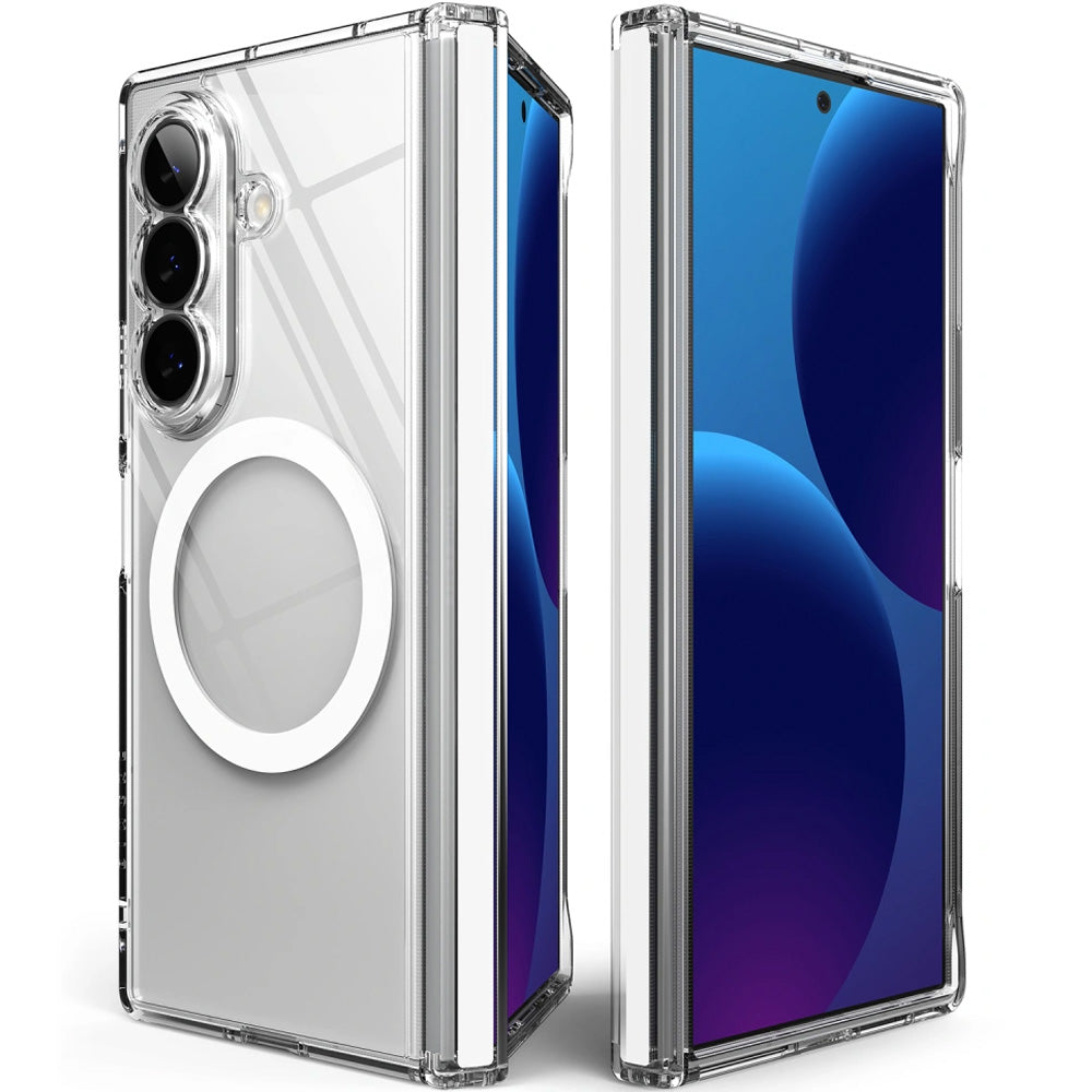Handyhülle für Galaxy Z Fold8 Ultra, Ringke Fusion Flap Magnetic mit MagSafe, Transparent (1/9)