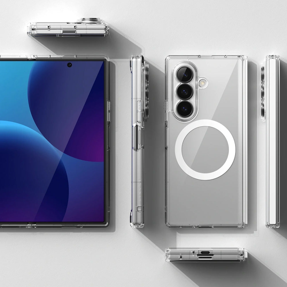 Handyhülle für Galaxy Z Fold8 Ultra, Ringke Fusion Flap Magnetic mit MagSafe, Transparent (5/9)