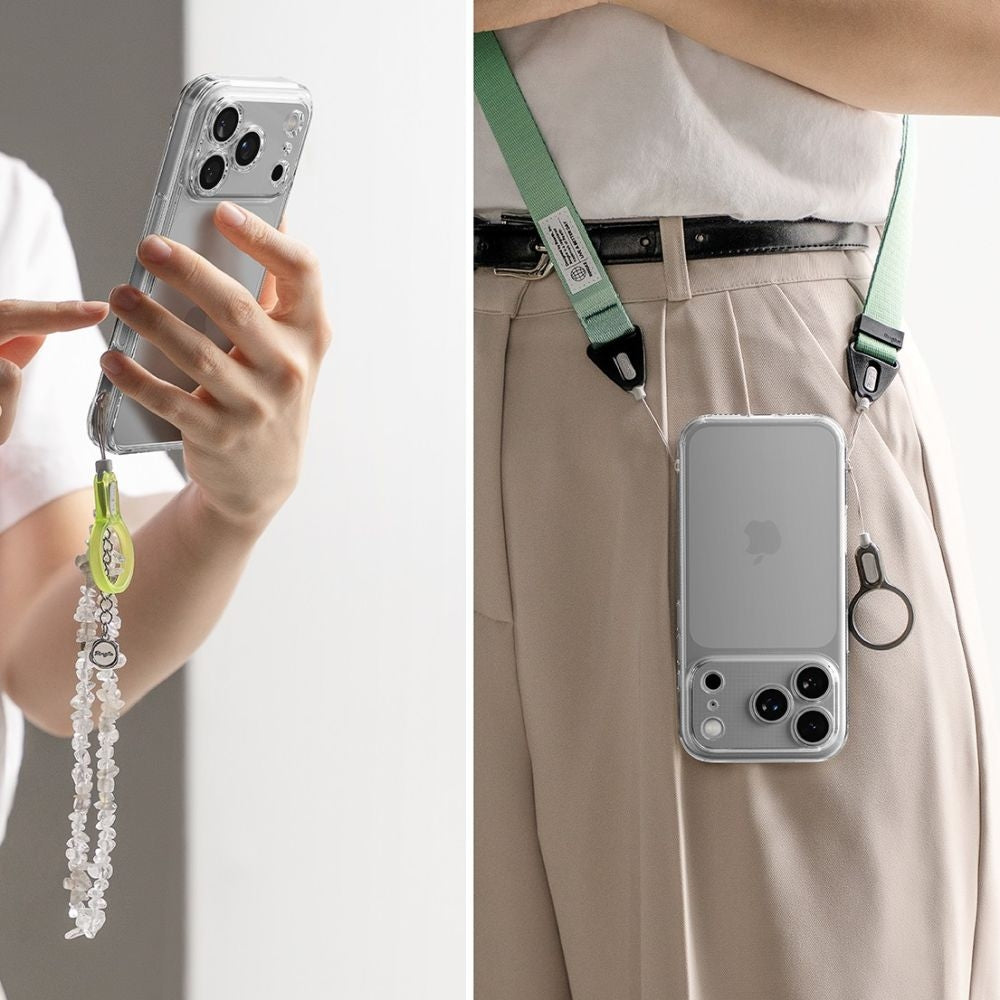 Handyhülle für iPhone 17 Pro Max, Ringke Fusion, Transparent