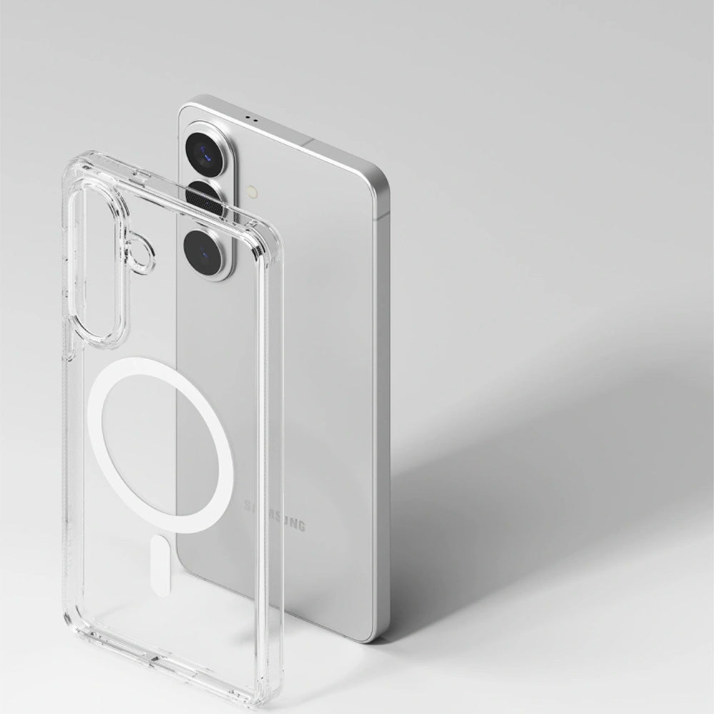 Handyhülle für Galaxy S26 Plus, Ringke Fusion Magnetic mit MagSafe, Transparent