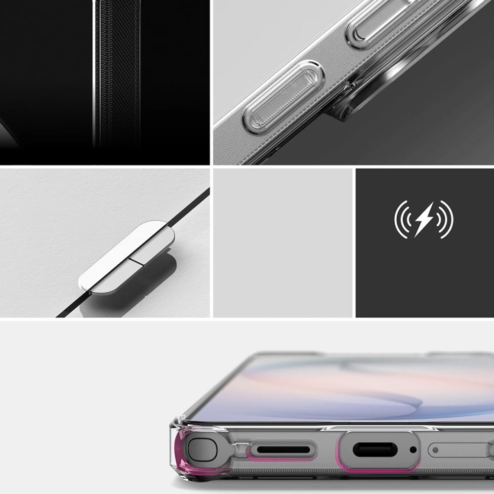 Handyhülle für Galaxy S26 Ultra, Ringke Fusion Magnetic mit MagSafe, Transparent