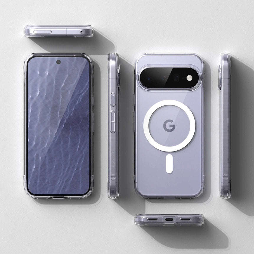 Handyhülle für Google Pixel 11, Ringke Fusion Magnetic mit MagSafe, Transparent (5/8)
