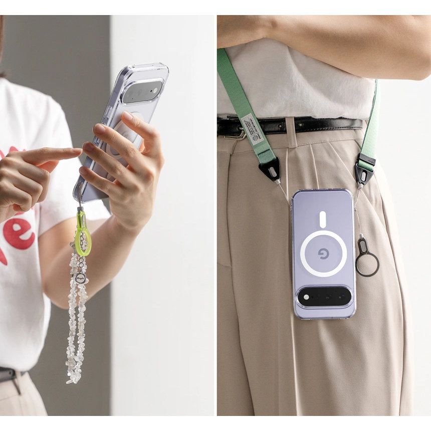 Handyhülle für Google Pixel 11, Ringke Fusion Magnetic mit MagSafe, Transparent (8/8)