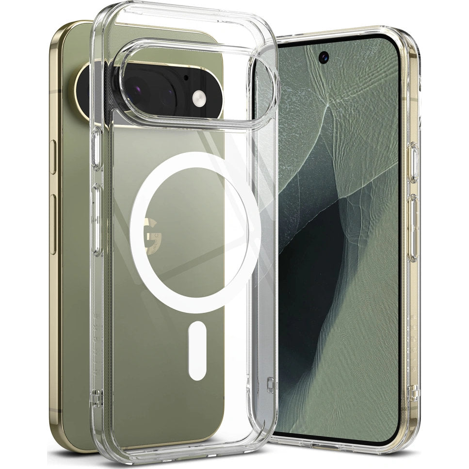 Handyhülle für Google Pixel 11 Pro, Ringke Fusion Magnetic mit MagSafe, Transparent (1/8)