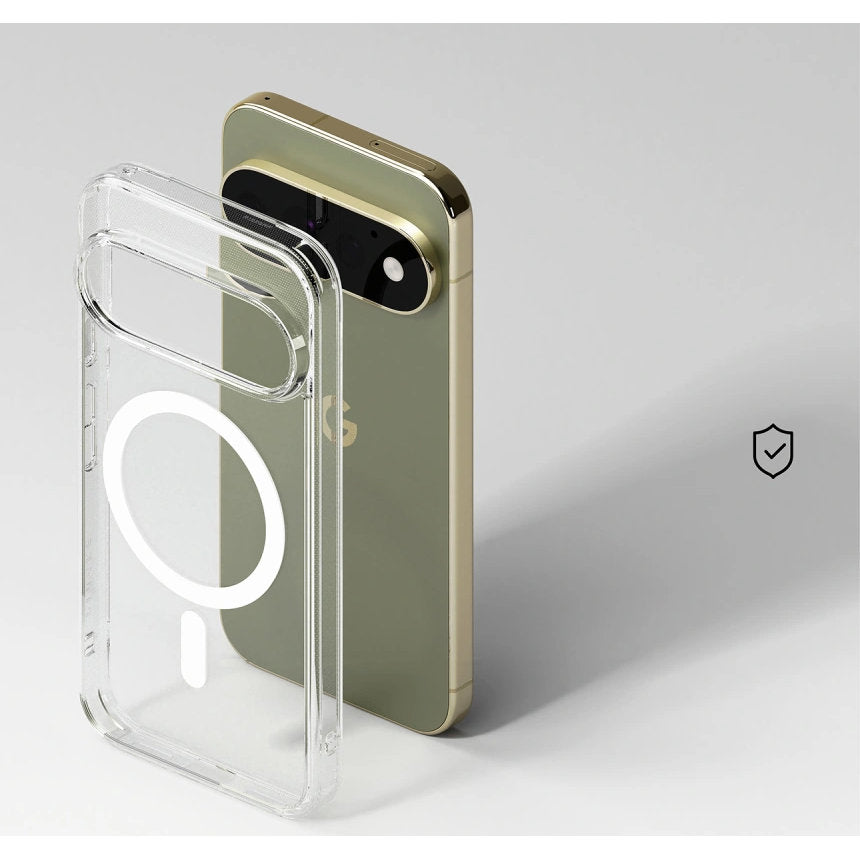 Handyhülle für Google Pixel 11 Pro, Ringke Fusion Magnetic mit MagSafe, Transparent (6/8)