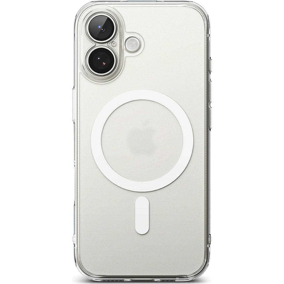 Handyhülle für iPhone 17, Ringke Fusion Magnetic mit MagSafe, Transparent Matt
