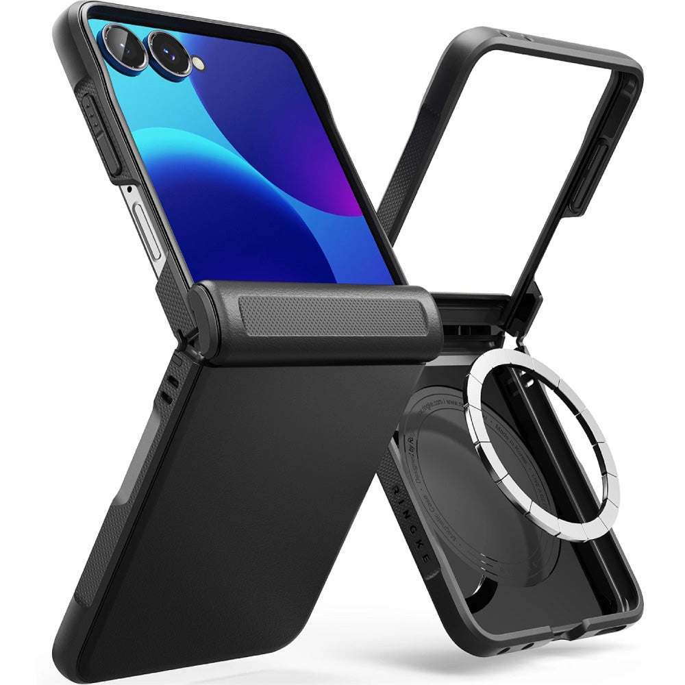 Handyhülle für Galaxy Z Flip8, Ringke Onyx Flap Magnetic mit MagSafe, Schwarz (3/10)