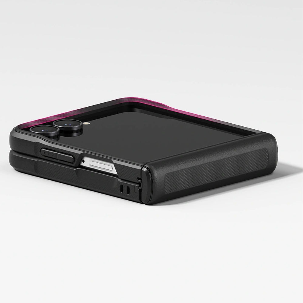 Handyhülle für Galaxy Z Flip8, Ringke Onyx Flap Magnetic mit MagSafe, Schwarz (7/10)