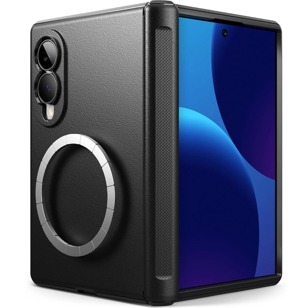 Handyhülle für Galaxy Z Fold8, Ringke Onyx Flap Magnetic mit MagSafe, Schwarz (2/8)