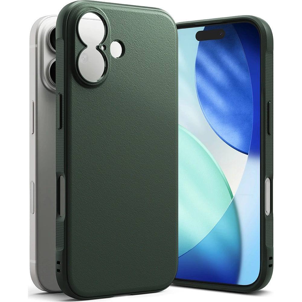 Handyhülle für iPhone 17, Ringke Onyx, Dunkelgrün