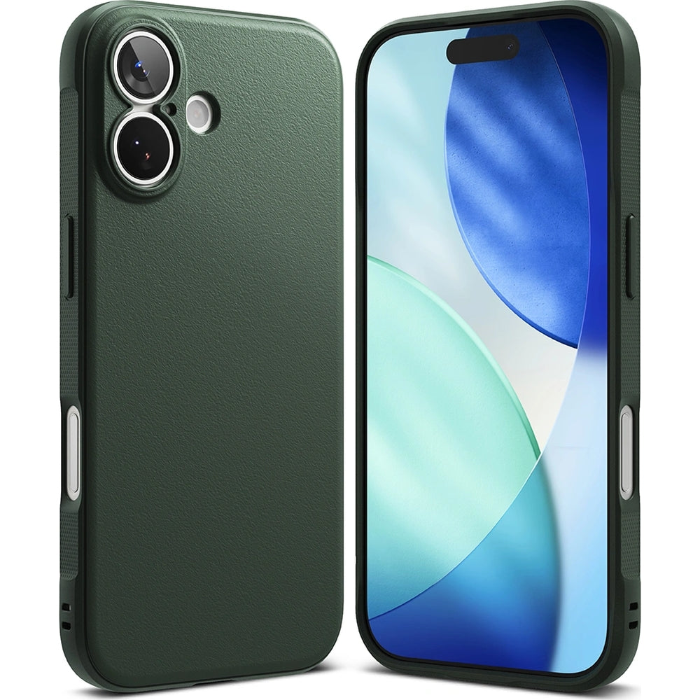 Handyhülle für iPhone 17, Ringke Onyx, Dunkelgrün