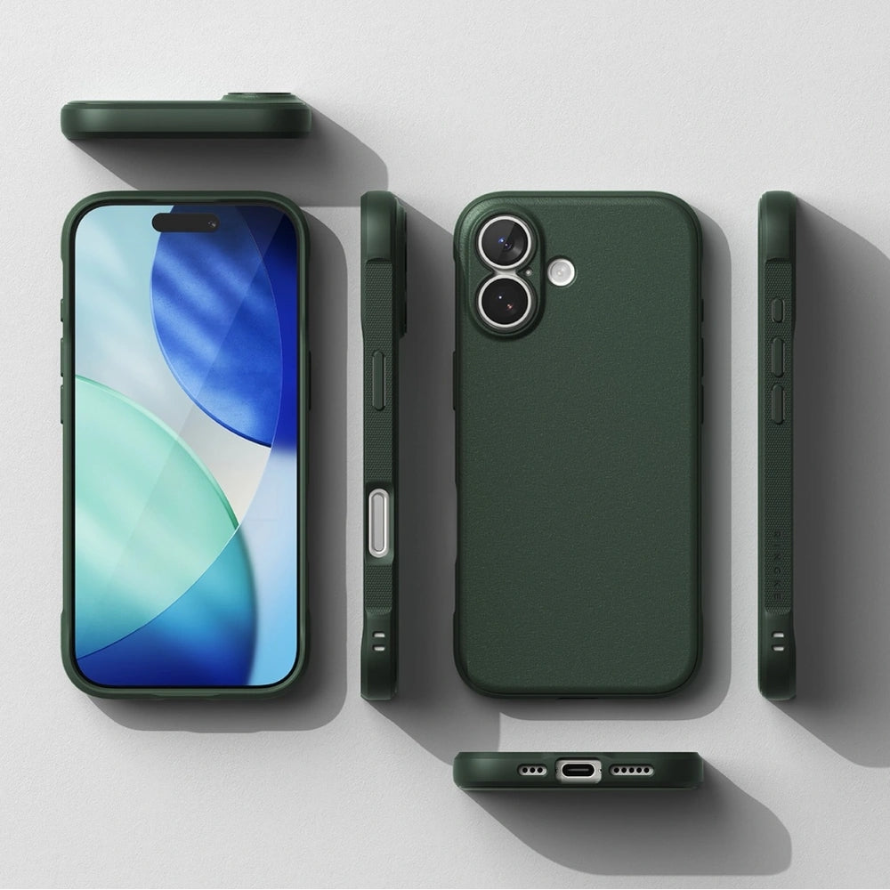 Handyhülle für iPhone 17, Ringke Onyx, Dunkelgrün