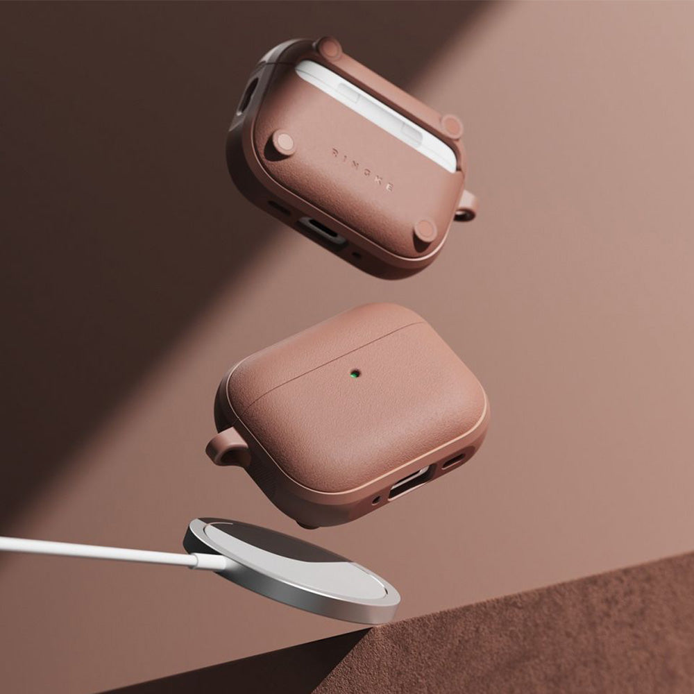 Schutzhülle für AirPods Pro 3, Ringke Onyx Magnetic mit MagSafe, Dunkelrosa