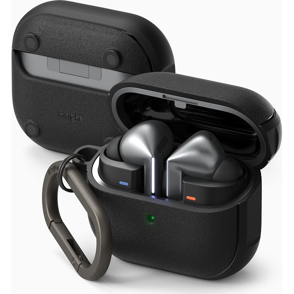 Schutzhülle Rearth Ringke Onyx Magnetic für Galaxy Buds 3 / Buds 3 Pro, Schwarz