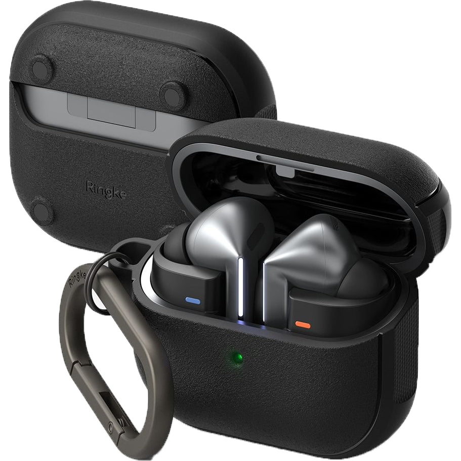 Schutzhülle Rearth Ringke Onyx Magnetic für Galaxy Buds 3 / Buds 3 Pro, Schwarz