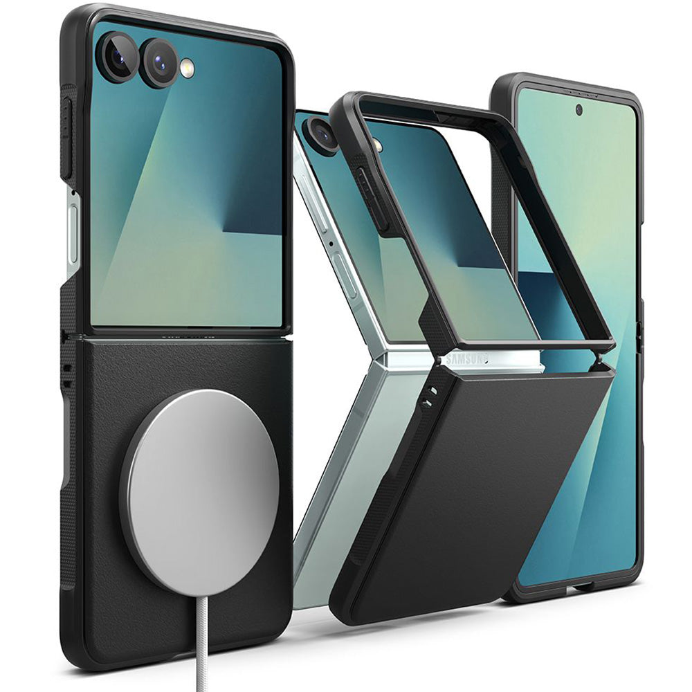 Handyhülle für Galaxy Z Flip7, Ringke Onyx Magnetic, Schwarz
