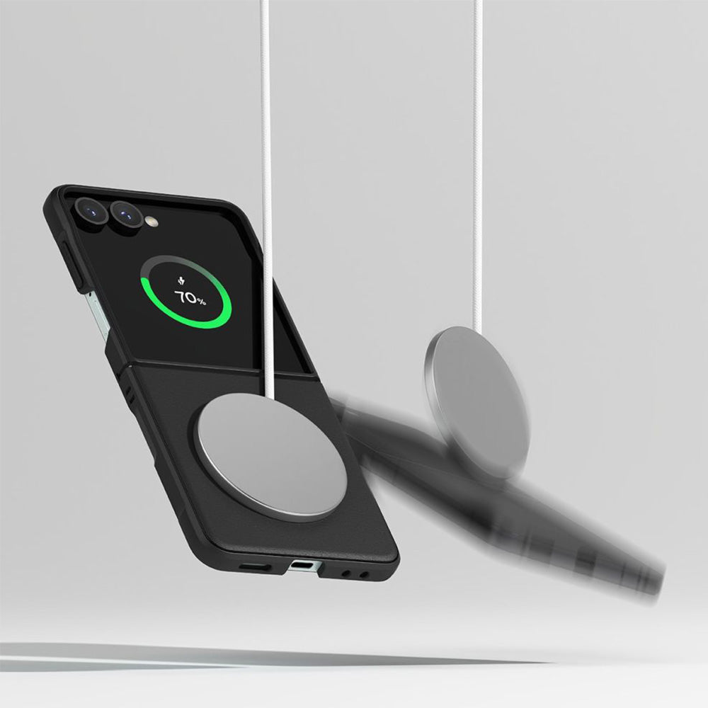 Handyhülle für Galaxy Z Flip7, Ringke Onyx Magnetic, Schwarz