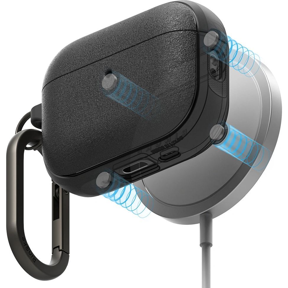 Schutzhülle für AirPods Pro 3, Ringke Onyx Magnetic mit MagSafe, Schwarz