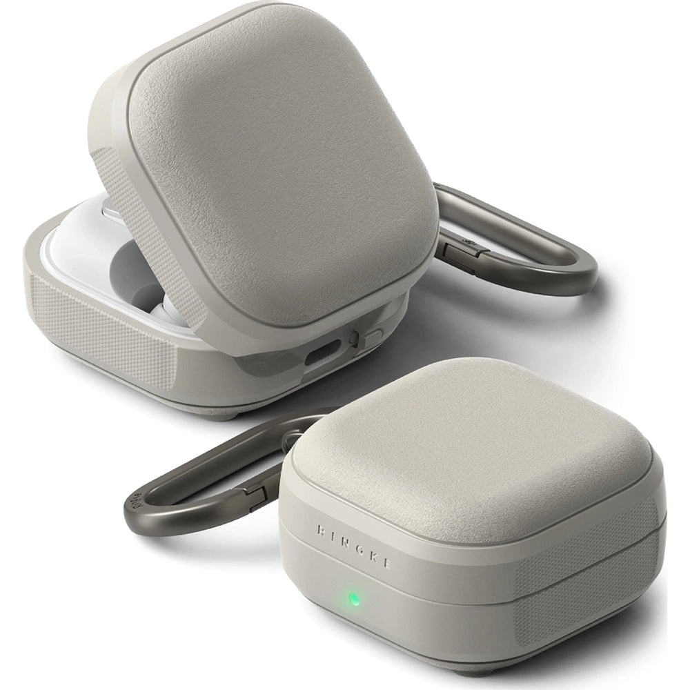Schutzhülle für Galaxy Buds 4 / 4 Pro, Ringke Onyx Magnetic mit MagSafe, Grau