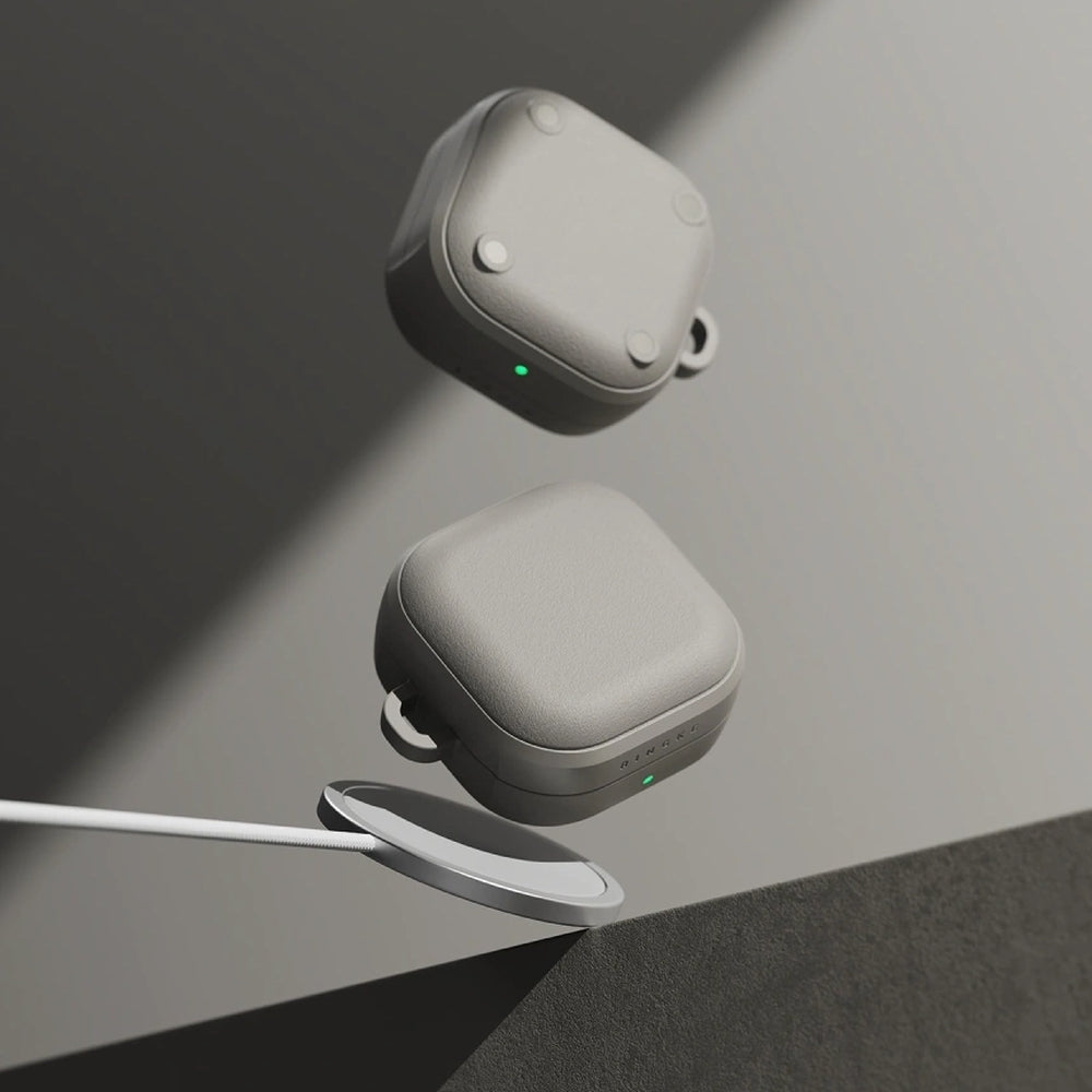 Schutzhülle für Galaxy Buds 4 / 4 Pro, Ringke Onyx Magnetic mit MagSafe, Grau