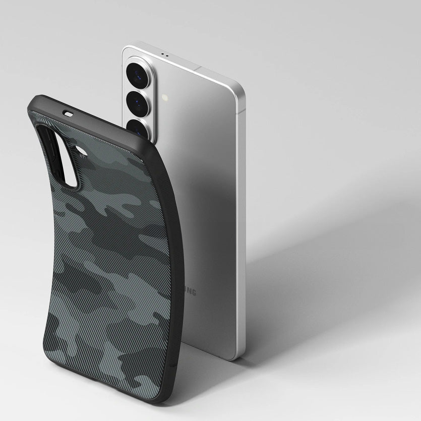 Handyhülle für Galaxy S26, Ringke Onyx Magnetic, Grau-schwarze Tarnfarbe