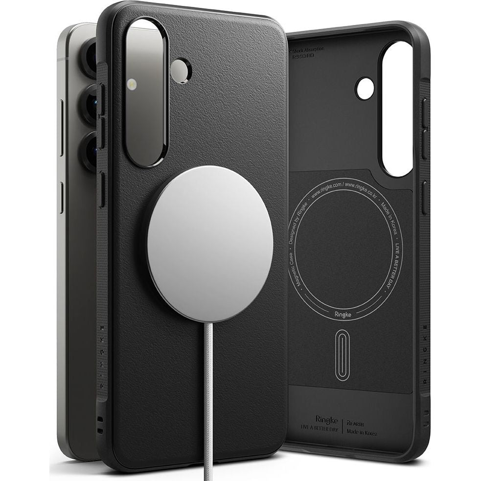 Handyhülle für Galaxy S25 Plus, Ringke Onyx Magnetic, Schwarz