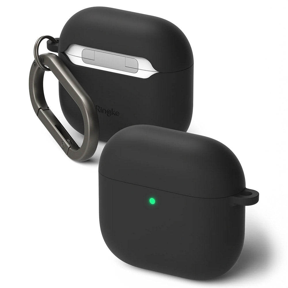 Schutzhülle für Apple AirPods 5 / 4, Ringke Silicone, Schwarz