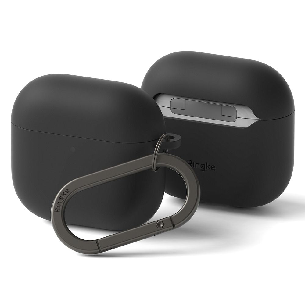 Schutzhülle für Apple AirPods 5 / 4, Ringke Silicone, Schwarz