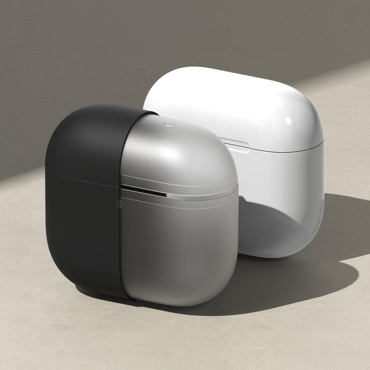 Schutzhülle für Apple AirPods 5 / 4, Ringke Silicone, Schwarz